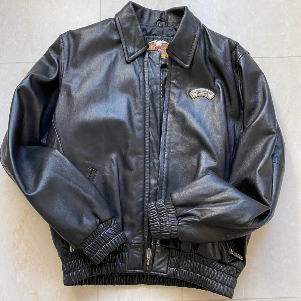 Vintage Harley Davidson Leather Jacket